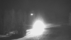 Dojezd hlavní sjezdovky