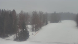 Dojezd hlavní sjezdovky