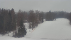 Dojezd hlavní sjezdovky