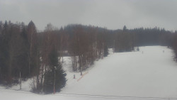 Dojezd hlavní sjezdovky