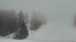 Dojezd hlavní sjezdovky