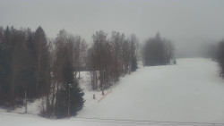 Dojezd hlavní sjezdovky