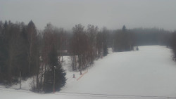 Dojezd hlavní sjezdovky