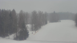 Dojezd hlavní sjezdovky