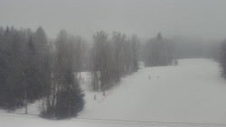 Dojezd hlavní sjezdovky