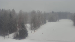 Dojezd hlavní sjezdovky