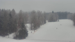 Dojezd hlavní sjezdovky