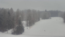 Dojezd hlavní sjezdovky