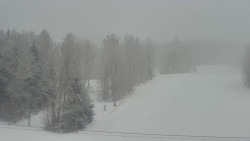 Dojezd hlavní sjezdovky