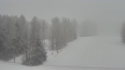 Dojezd hlavní sjezdovky