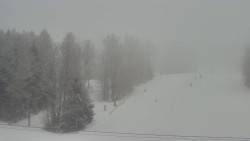 Dojezd hlavní sjezdovky