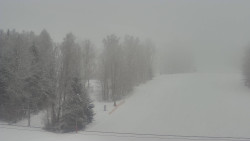 Dojezd hlavní sjezdovky