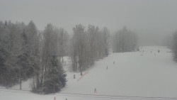 Dojezd hlavní sjezdovky