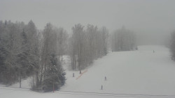 Dojezd hlavní sjezdovky