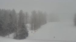 Dojezd hlavní sjezdovky