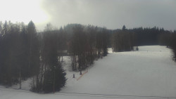 Dojezd hlavní sjezdovky