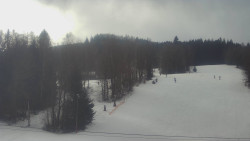 Dojezd hlavní sjezdovky