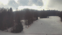 Dojezd hlavní sjezdovky