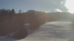 Dojezd hlavní sjezdovky