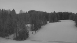 Dojezd hlavní sjezdovky