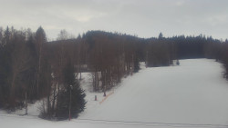 Dojezd hlavní sjezdovky