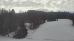 Dojezd hlavní sjezdovky