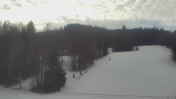 Dojezd hlavní sjezdovky