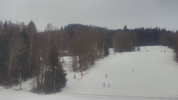 Dojezd hlavní sjezdovky