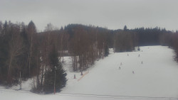 Dojezd hlavní sjezdovky