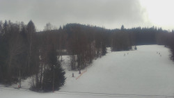 Dojezd hlavní sjezdovky