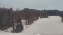 Dojezd hlavní sjezdovky