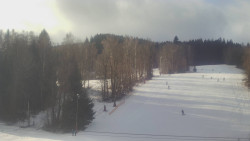 Dojezd hlavní sjezdovky