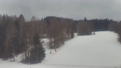 Dojezd hlavní sjezdovky