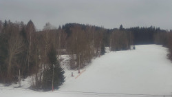 Dojezd hlavní sjezdovky