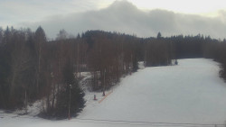 Dojezd hlavní sjezdovky