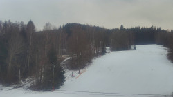 Dojezd hlavní sjezdovky