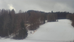 Dojezd hlavní sjezdovky