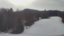 Dojezd hlavní sjezdovky