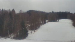 Dojezd hlavní sjezdovky