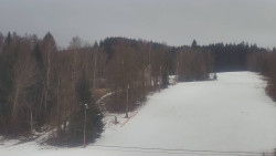 Dojezd hlavní sjezdovky