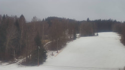 Dojezd hlavní sjezdovky