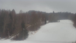 Dojezd hlavní sjezdovky