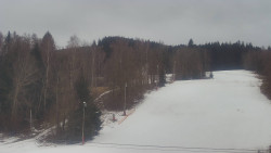 Dojezd hlavní sjezdovky