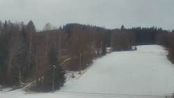 Dojezd hlavní sjezdovky