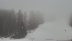 Dojezd hlavní sjezdovky