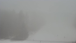 Dojezd hlavní sjezdovky