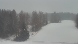 Dojezd hlavní sjezdovky