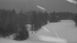 Dojezd hlavní sjezdovky