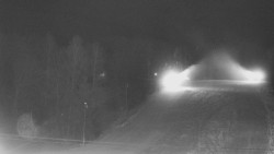 Dojezd hlavní sjezdovky