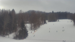 Dojezd hlavní sjezdovky